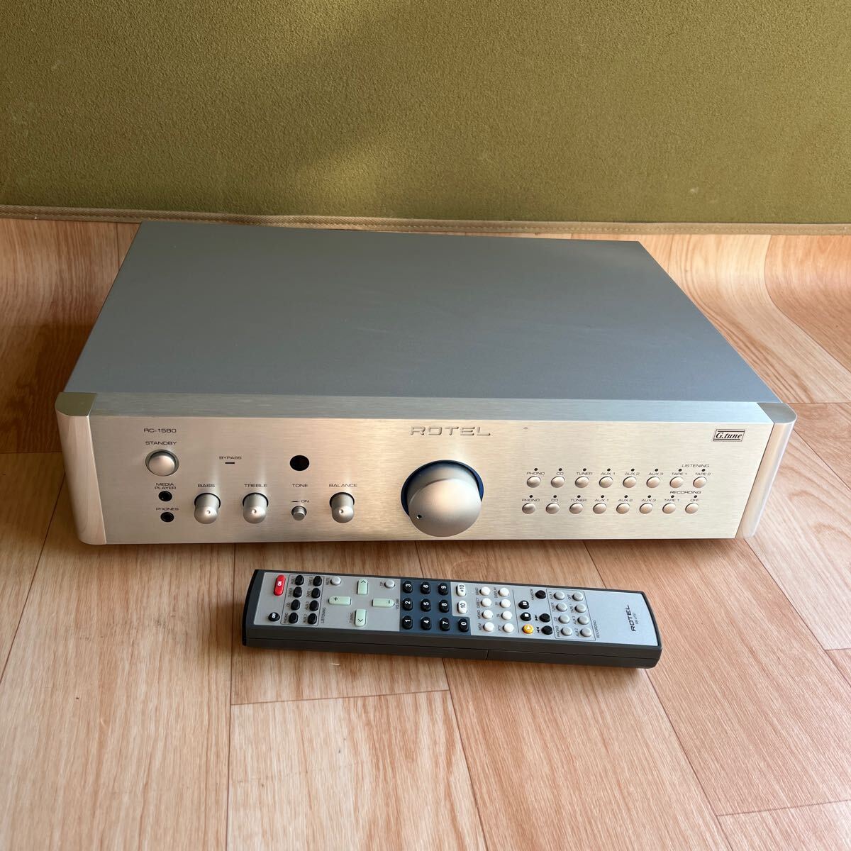 Yahoo!オークション -「rotel rc-1580」(アンプ) (オーディオ Yahoo!オークション -「rotel rc-1580」(アンプ) (オーディオ