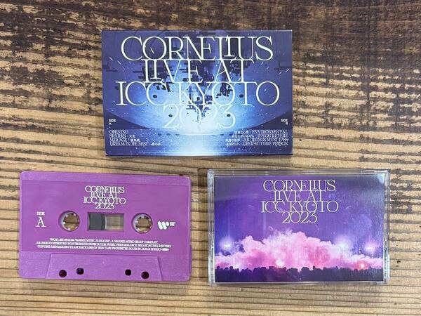 特典限定 カセットテープ】Cornelius Live at ICC Kyoto 2023■コーネリアス■30th anniversary■小山田圭吾■坂本龍一 細野晴臣 高橋幸宏