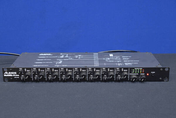 ALESIS(アレシス)/ MultiMix 8 Line 1Uラインミキサー