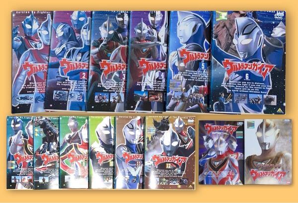 ウルトラマンガイア 12巻(vol.13欠品) SPECIAL など 2巻 全14巻セット 管理番号21171 DVD レンタル落ち 特撮