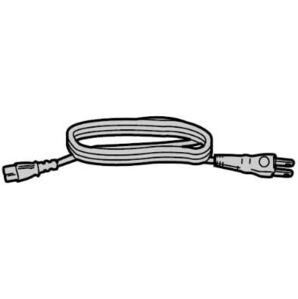 ★送料無料29★ Panasonic ポータブルBDプレーヤー用 電源コード K2CA2CA00024 K2CA2BA00005の後継品 汎用品