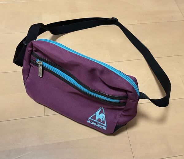 Le coq sportif ルコックスポルティフ ショルダーバッグ カバン 紫