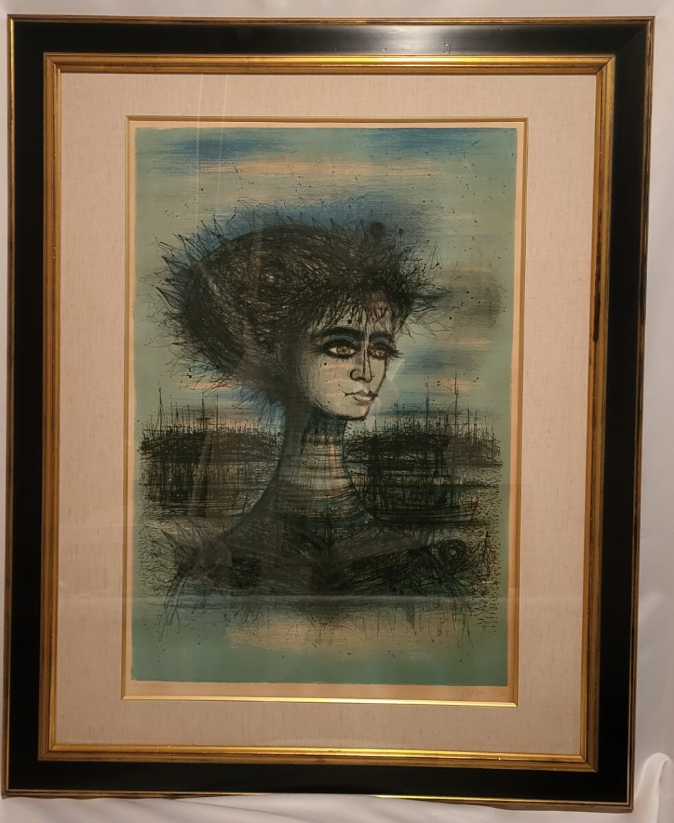 Yahoo!オークション -「カルズー」(石版画、リトグラフ) (版画 Yahoo!オークション -「カルズー」(石版画、リトグラフ) (版画