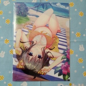 とらのあな 限定 C96 リストバンド型参加証購入 特典 柚子奈ひよ クリアファイル Yan-Yam うちわ 未使用品 虎ミミ 水着 ビキニ 団扇