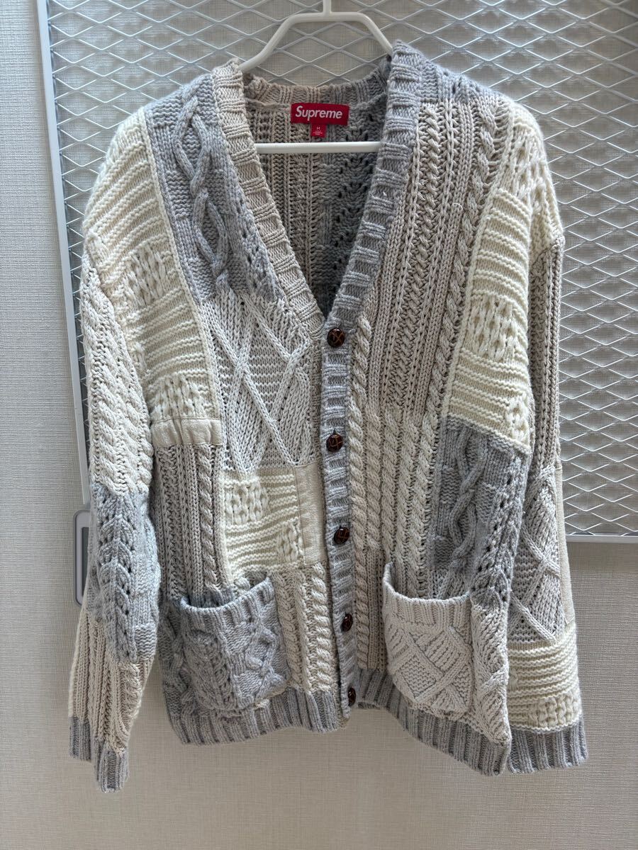 Yahoo!オークション -「Patchwork Cable Knit Cardigan」の落札 Yahoo!オークション -「Patchwork Cable Knit Cardigan」の落札