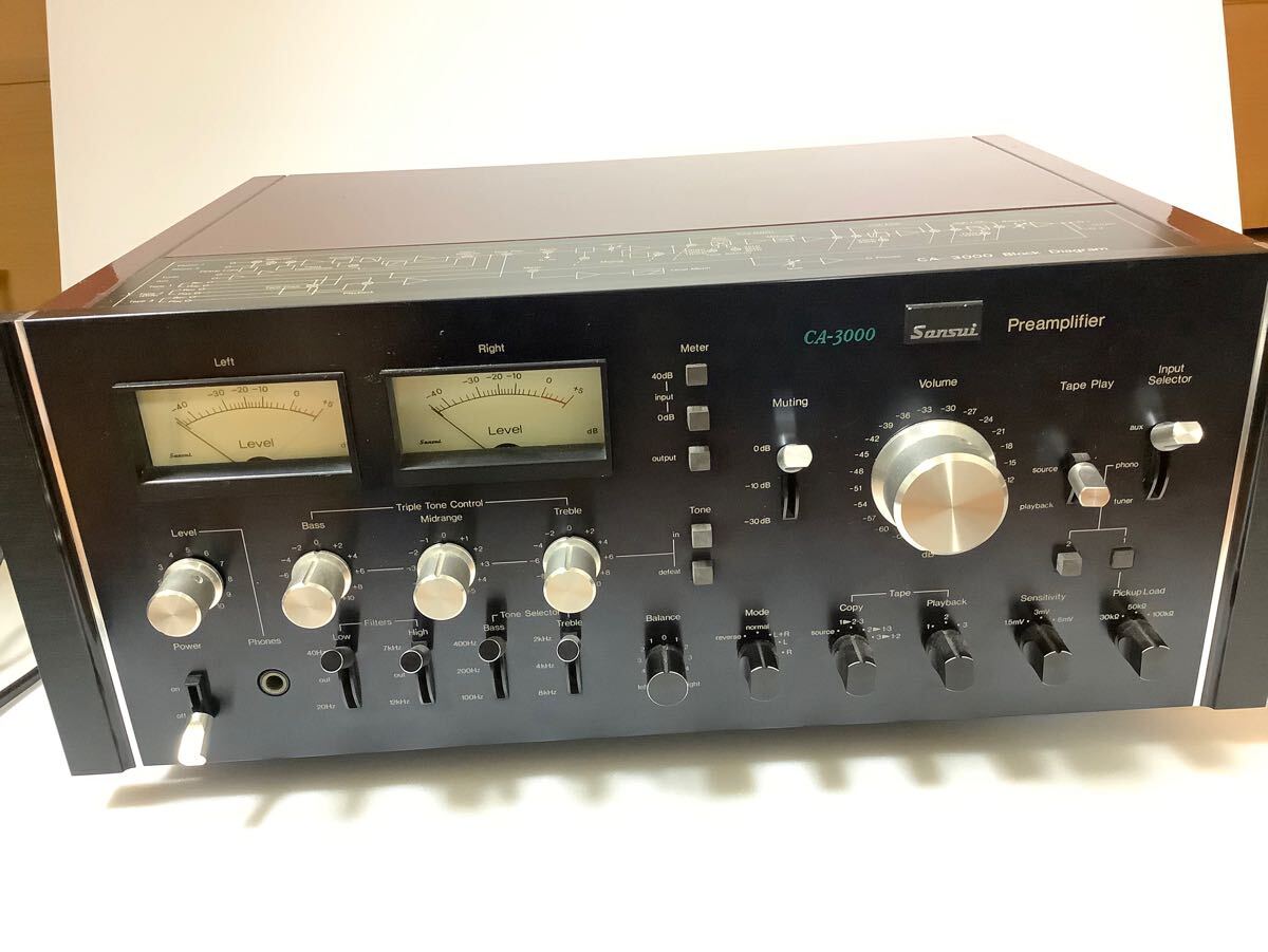 Yahoo!オークション -「sansui ca-3000」(オーディオ機器) の Yahoo!オークション -「sansui ca-3000」(オーディオ機器) の