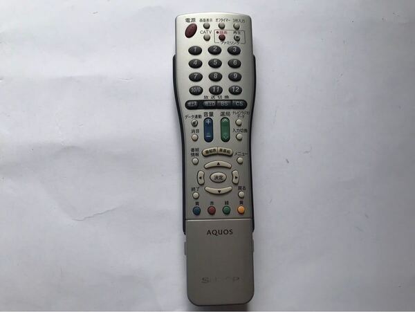 送料無料 テレビリモコン SHARP AQUOS GA661WJSA