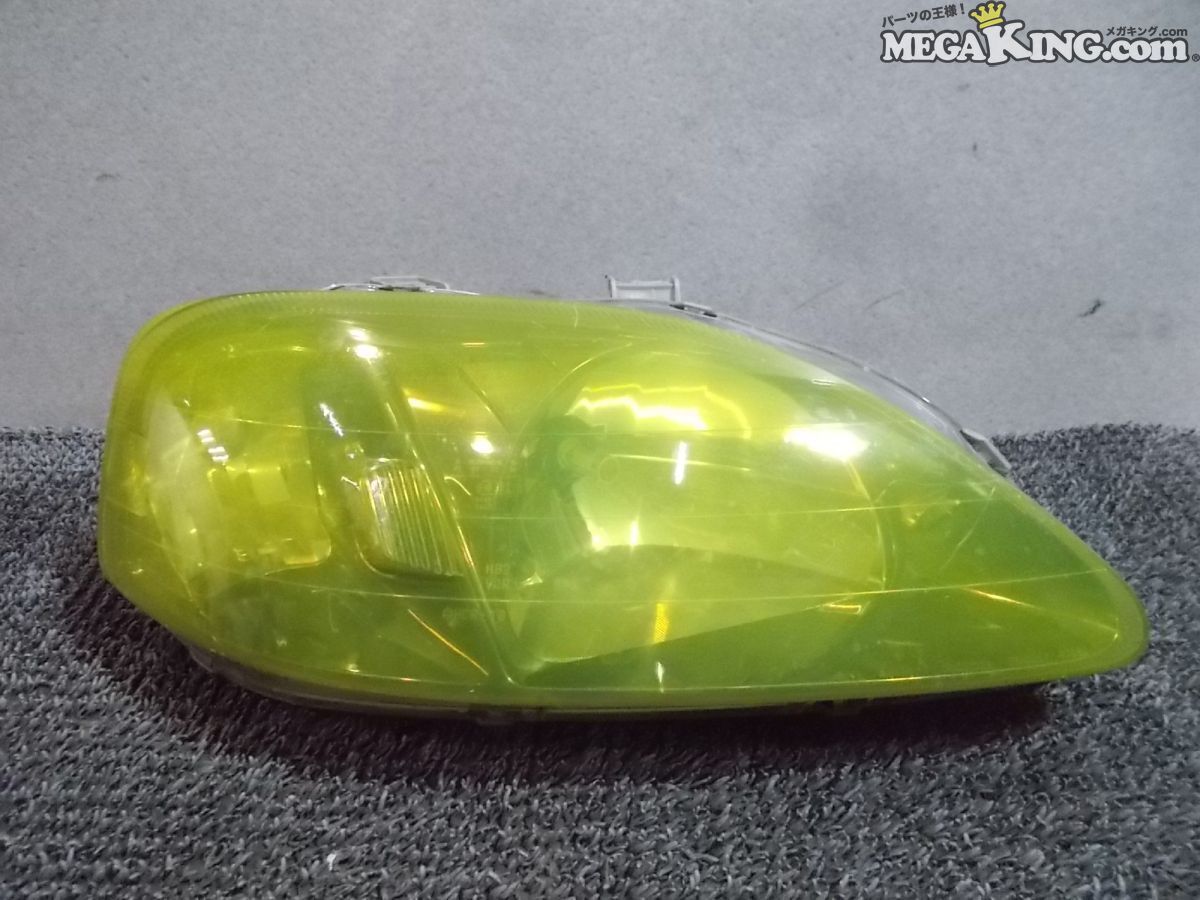 EK9 シビック タイプR 後期 純正 ハロゲン ヘッドライト ヘッドランプ 右 運転席側 B16B STANLEY R7660 033-6691 / 2R6-238