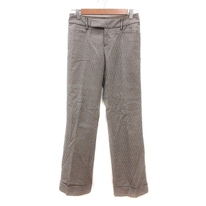 et vous ev by et vous прямые брюки ступенчатые шерсть 30 L бежевый /MN Женщины