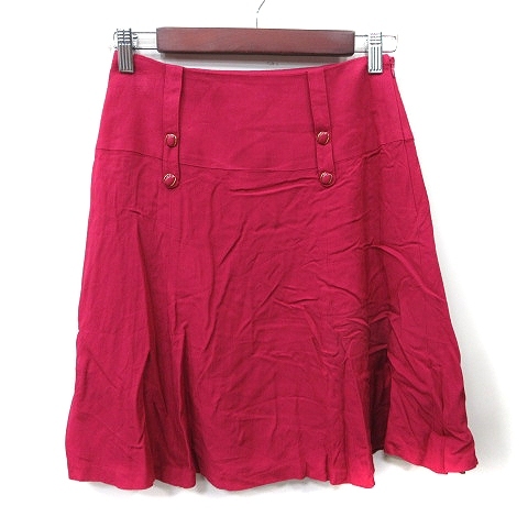 ミニマム MINIMUM フレアスカート ひざ丈 1 S ピンク /YI レディ