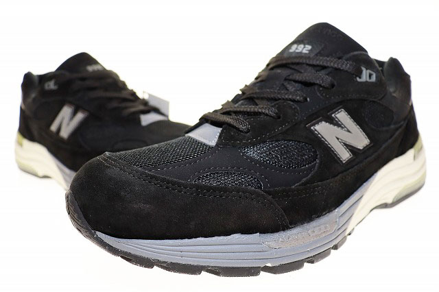 ニューバランス NEW BALANCE M992BL 2020 28cm Dワイズ 992 BLACK GREY MADE IN USA ブラック グレー スニーカー 米国製 ▲■241209
