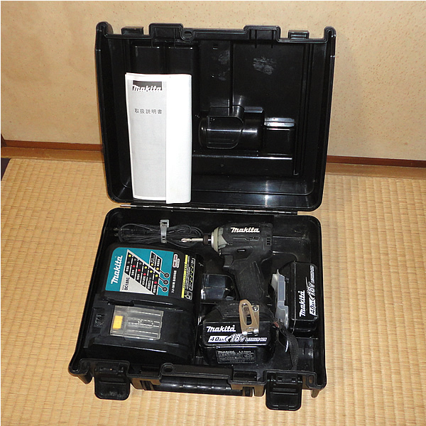 マキタ インパクト 18v 173 セット インパクトドライバー TD173DZ TD173DB MAKITA 充電式 BL1860B 互換  バッテリー 2個 6Ah 急速充電器 収納ケース 付き : ギフトコンシェルジュ - 通販 - Yahoo!ショッピング
