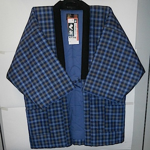 LL・大寸 男物 久留米 綿入れ はんてん・半纏・袢天・ 日本製 NO.5