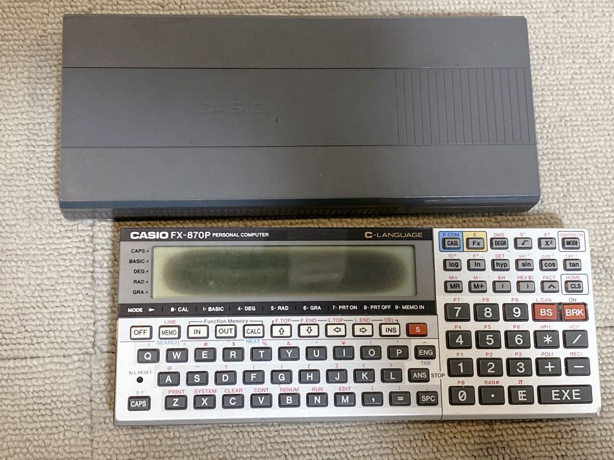 Amazon.co.jp: CASIO FX-860Pvc Pocket Computer Calculatorr 【関数電卓】 カシオ  ポケットコンピューター : 文房具・オフィス用品