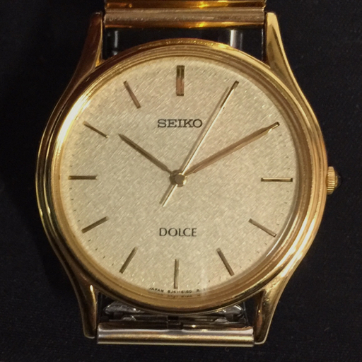 SEIKO Dolce Quartz Watch 8J41-6100 / case no.110055 , made