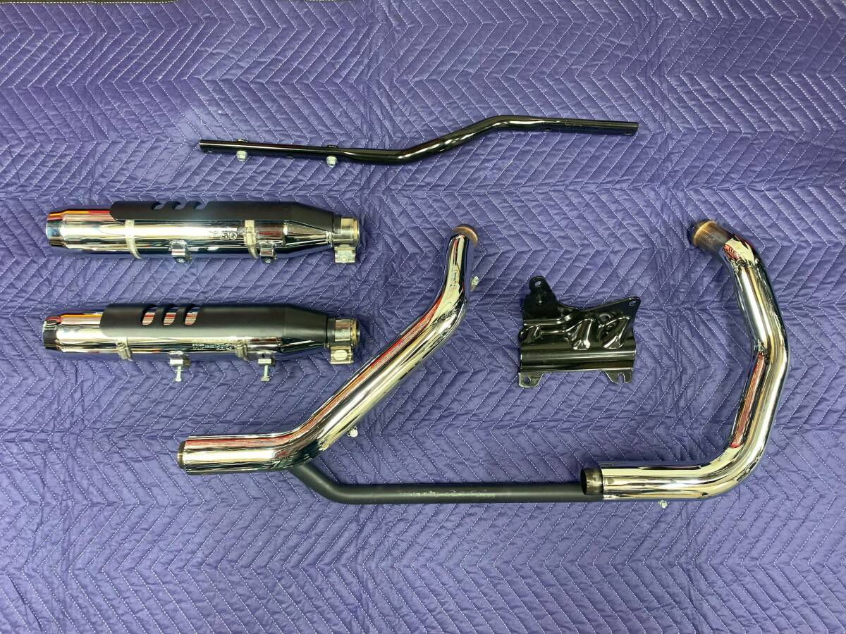 ハーレー スポーツスターXL1200CX純正マフラーのサイレンサー