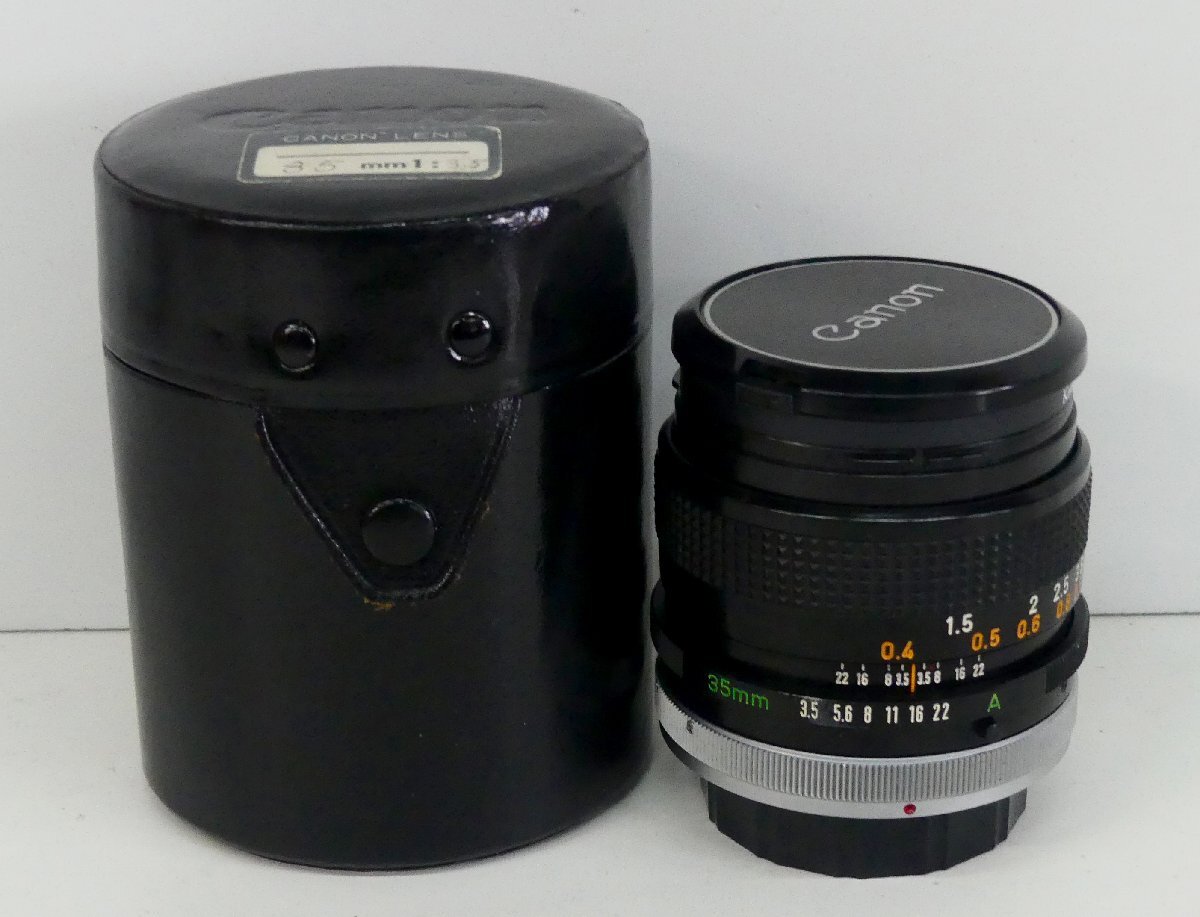Yahoo!オークション -「canon fd 35mm f3.5」(家電、AV、カメラ
