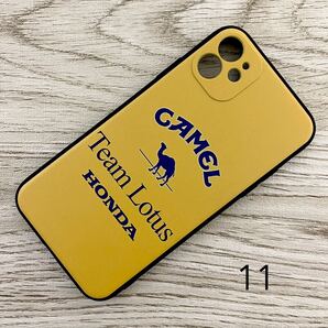 キャメル ロータス ホンダ iPhone 11 ケース F1 アイルトン・セナ スマホ