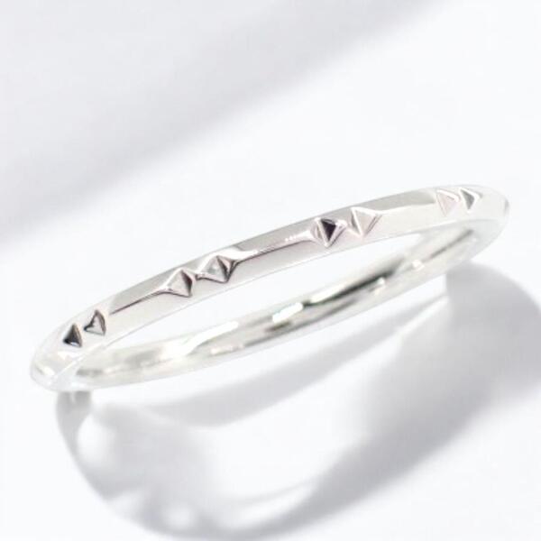 Tiffany & co. ティファニー Tトゥルーバンド トゥルーバンド リング 指輪 13号 Pt950 ジュエリー メンズ レディース プラチナ 2084