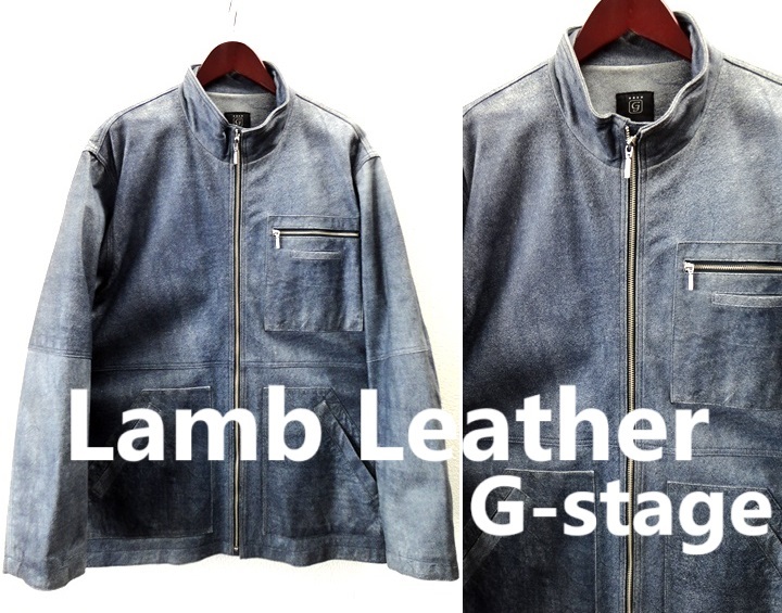 Yahoo!オークション -「g-stage レザー」(ジャケット、上着