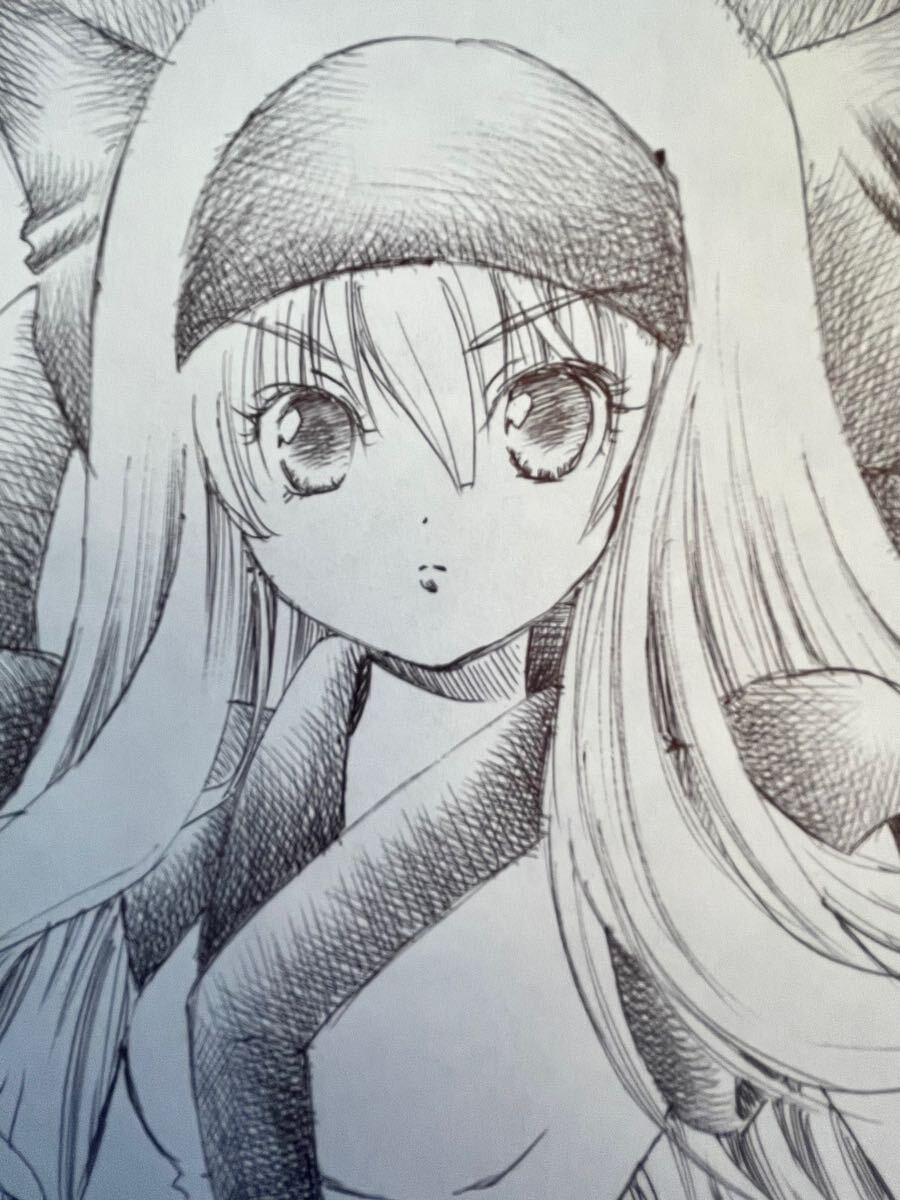 手描きイラスト リク21 同人手描きイラスト□ナコルル(サムライスピリッツ)/20-30/約