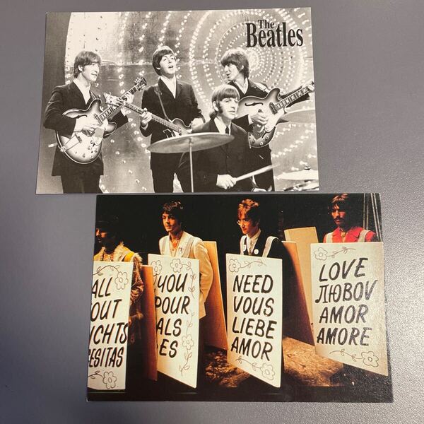 【送料無料】THE Beatles ビートルズ ポストカードセット 絵葉書 絵はがき ジョンレノン ポールマッカートニー ジョージ リンゴ