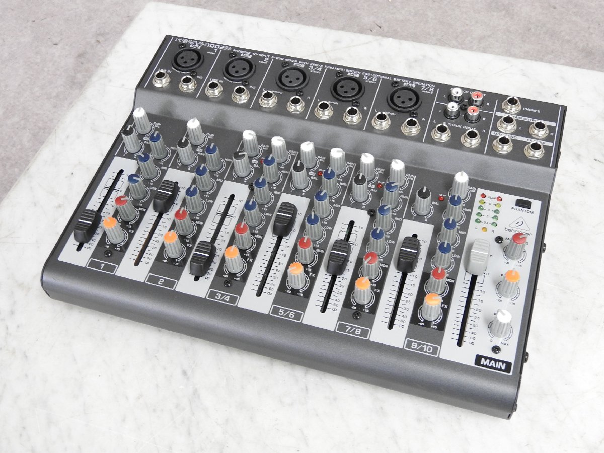 Yahoo!オークション -「behringer xenyx 1002b」の落札相場