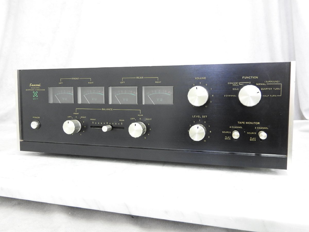 Yahoo!オークション -「sansui qs-1」の落札相場・落札価格 Yahoo!オークション -「sansui qs-1」の落札相場・落札価格