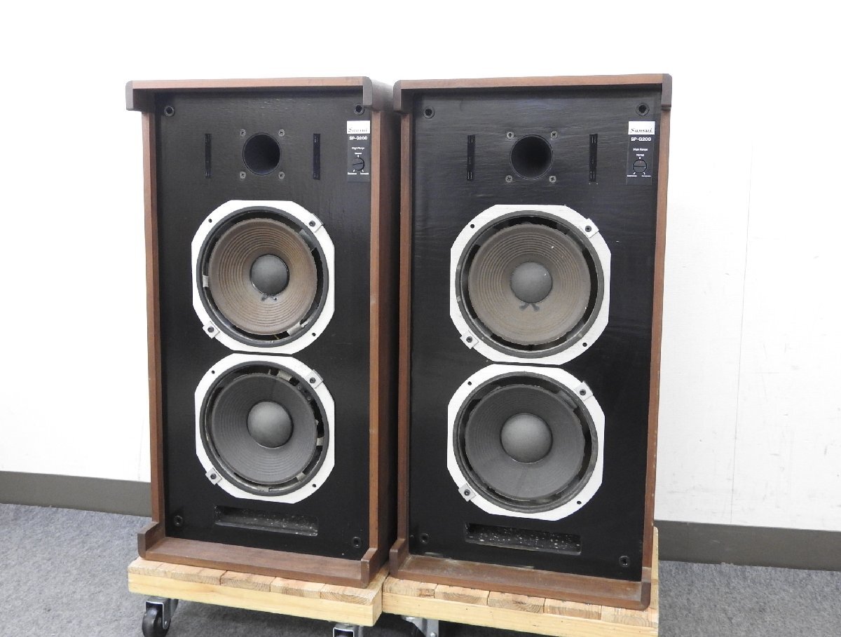 T3076*【中古】【2個口】SANSUI SP-G200 サンスイ スピーカー T3076*【中古】【2個口】SANSUI SP-G200 サンスイ スピーカー