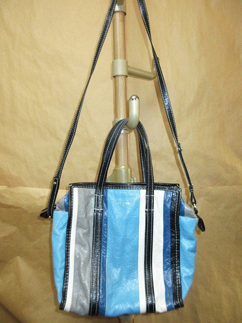 バレンシアガ BALENCIAGA バザール ショッパー 2way レザー ショルダー ハンド バッグ 本物