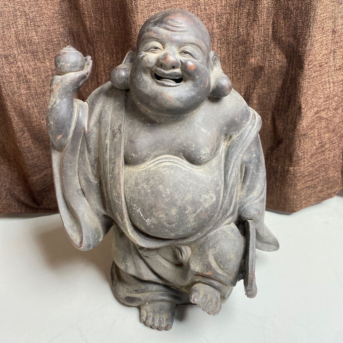 Yahoo!オークション -「七福神 置物」(備前) (日本の陶磁)の落札 Yahoo!オークション -「七福神 置物」(備前) (日本の陶磁)の落札
