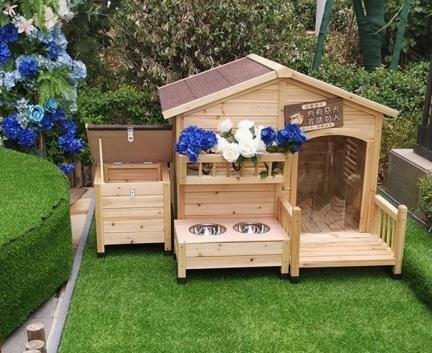 犬舎 犬小屋 屋外ハウス 窓付き 風通し ウッディ犬舎ペットゲージ 杉木製 ドッグパーク 外飼い お庭用 型犬 中型犬 室外 ペット用品 犬舎 犬小屋 屋外ハウス 窓付き 風通し ウッディ犬舎ペットゲージ 木製