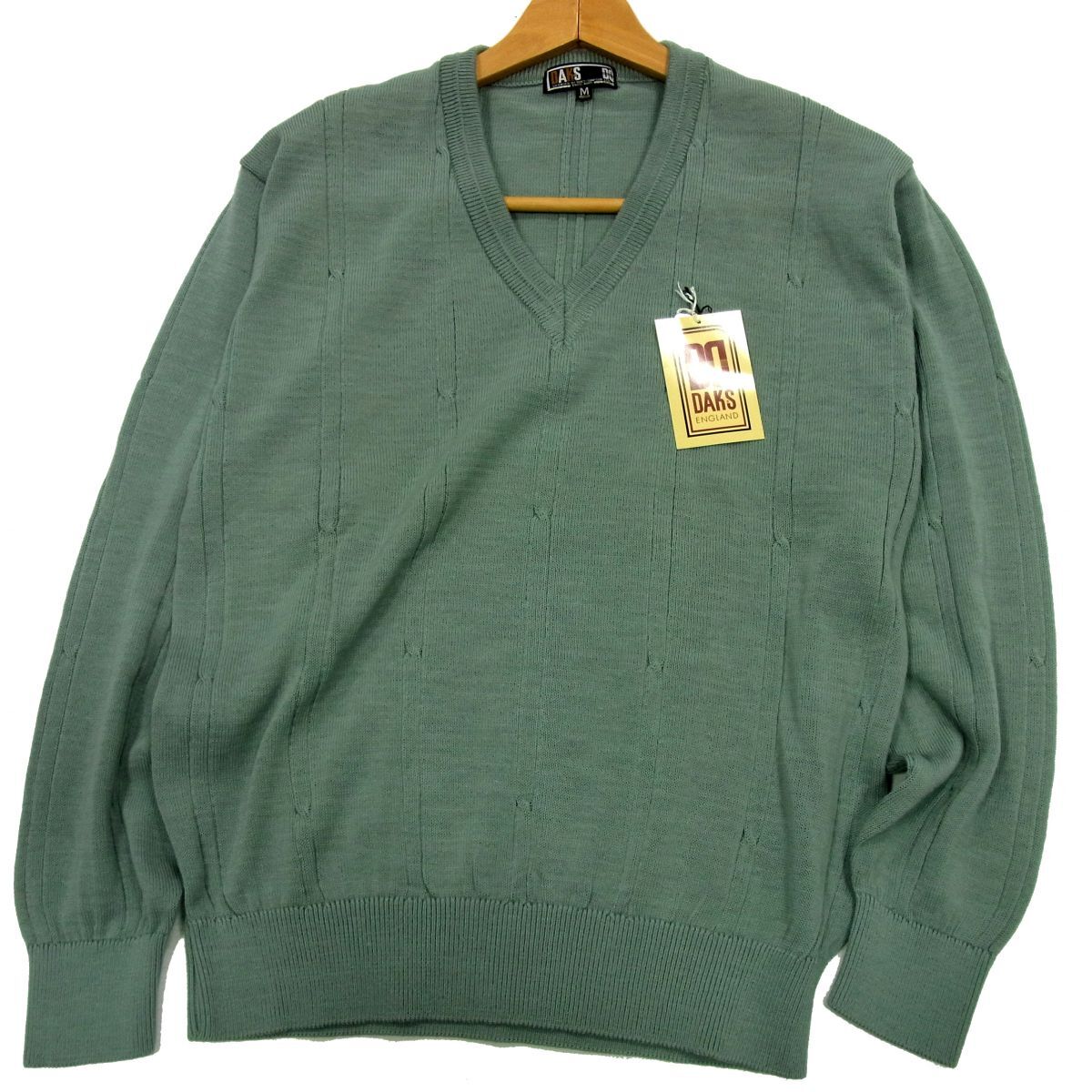 カシミヤ混】DAKS LONDON 長袖ニット 黒×ピンク L 000282 - メルカリ