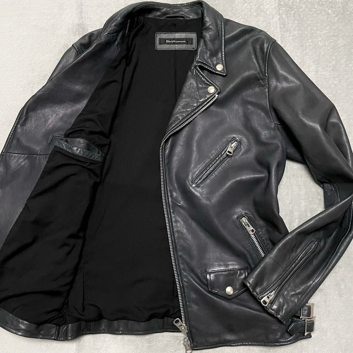 Yahoo!オークション -「ヴァンキッシュ レザー ジャケット」(L Yahoo!オークション -「ヴァンキッシュ レザー ジャケット」(L