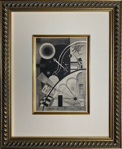 【特価】 ≪ ワリシー カンディンスキー ≫ リトグラフ【石版画】 RUHIGE SPANNUNG 1959年 WASSILY KANDINSKY