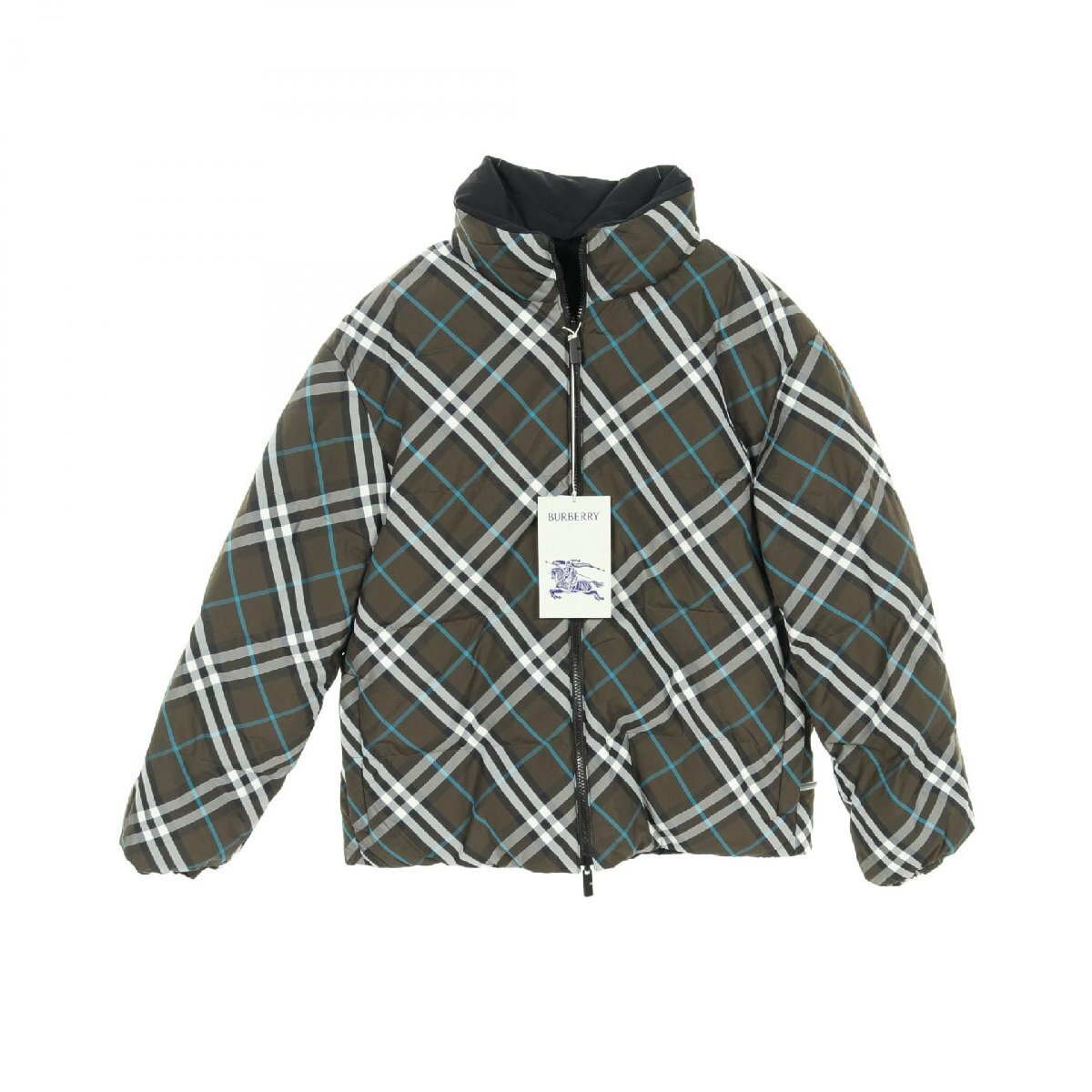 バーバリー チェック柄 ブランドオフ BURBERRY ナイロン ダウン バーバリー チェック柄 ブランドオフ BURBERRY ナイロン ダウン