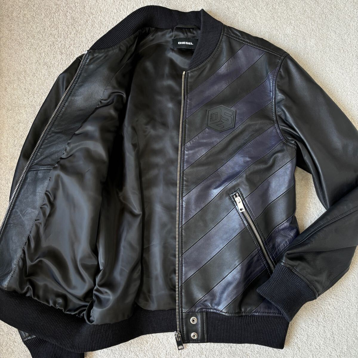 Yahoo!オークション -「レザー ボンバージャケット」(男性用 Yahoo!オークション -「レザー ボンバージャケット」(男性用
