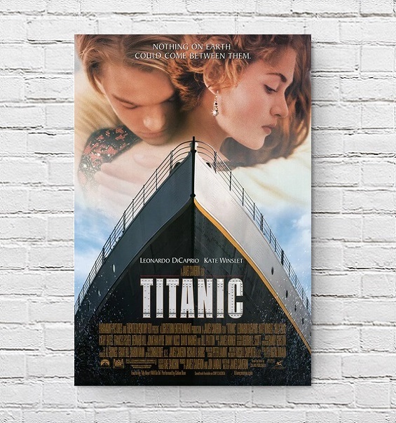 Amazon.co.jp: 映画ポスター「タイタニック」25周年3Dリマスター
