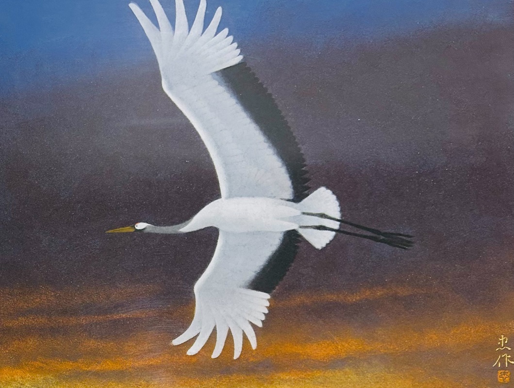 大山忠作、【冬日】、希少な額装用画集より、新品額装付 日本画10P 「游鯉」 | ｜正光画廊