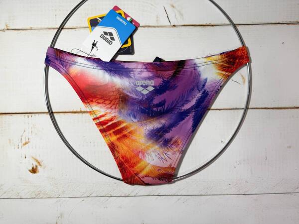 【即決】Arena アリーナ 女性用 ビーチバレー ビキニ ショーツ 水着 ブルマ Palm MIRTILLA柄 海外30 その3