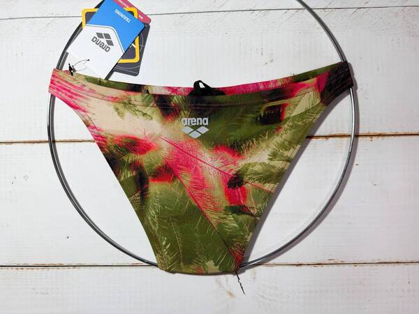 【即決】Arena アリーナ 女性用 ビーチバレー ビキニ ショーツ 水着 ブルマ Palm RED柄 海外30 その3