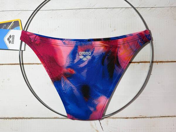 【即決】Arena アリーナ 女性用 ビーチバレー ビキニ ショーツ 水着 ブルマ Palm TURQUOISE柄 海外30 その1