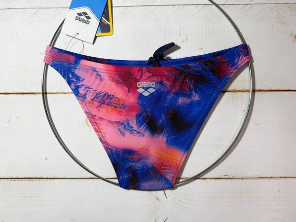 【即決】Arena アリーナ 女性用 ビーチバレー ビキニ ショーツ 水着 ブルマ Palm TURQUOISE柄 海外30 その3