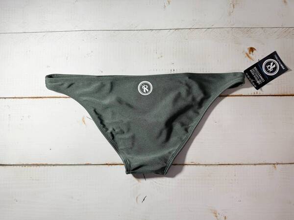 【即決】RoxVolleyBall 女性用 ビーチバレー ビキニ ショーツ 水着 ブルマ リオバック Army 海外L