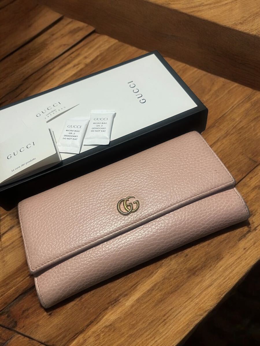 国内発送/ GUCCI / プチ マーモント レザー ジップ財布 2025年最新】Yahoo!オークション -gucci プチ マーモント レザー