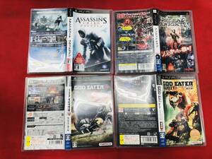 【PSP】 アサシン クリード ブラッドライン アンデッドナイツ ゴッドイーター 1 2 即購入! 4本 セット