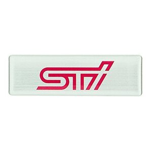 【売り切り商品】STI【エンブレム(ヘアライン)】STSG15100240 SUBARU/スバル