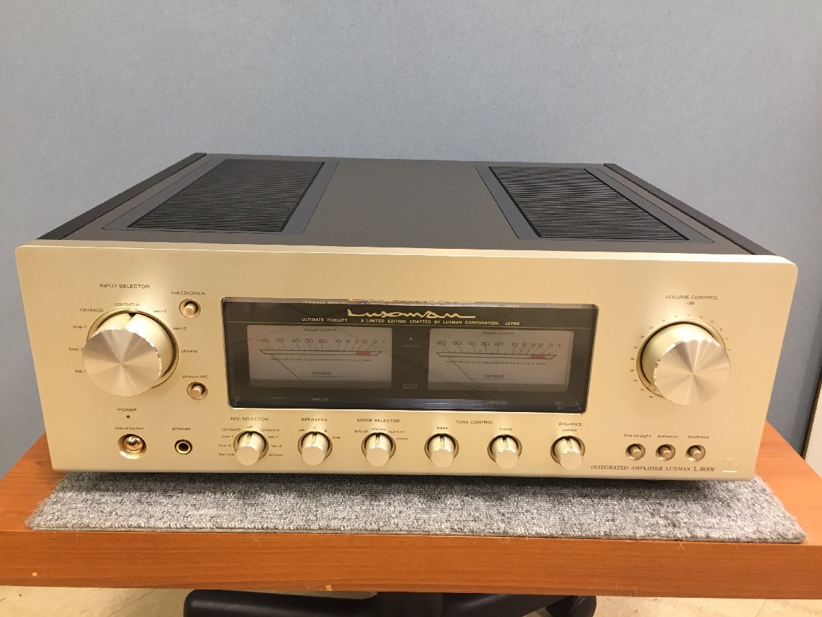 Yahoo!オークション -「luxman l-509f」(アンプ) (オーディオ Yahoo!オークション -「luxman l-509f」(アンプ) (オーディオ