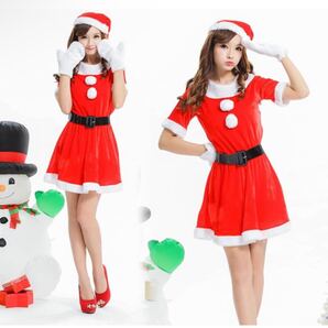 クリスマス サンタ スカート コスプレ セット 衣装 ミニスカート イベント キャバクラ サンタクロース コスチューム セクシー