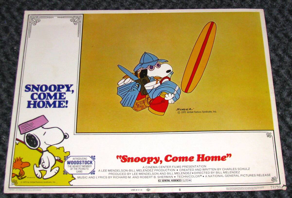 1972年 激レア 希少 スヌーピーとチャーリー ポスター プレスシート 1972年 激レア 希少 スヌーピーとチャーリー ポスター プレスシート